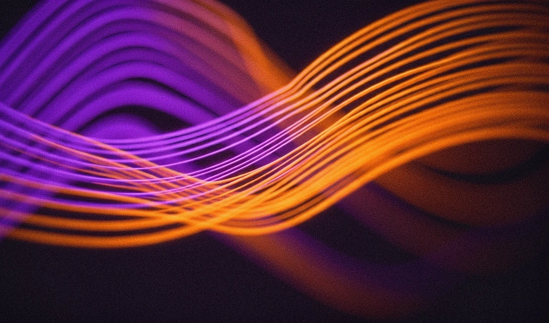 Representación visual de frecuencias sonoras y luz